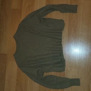 XS Cotton On green knitted sweater